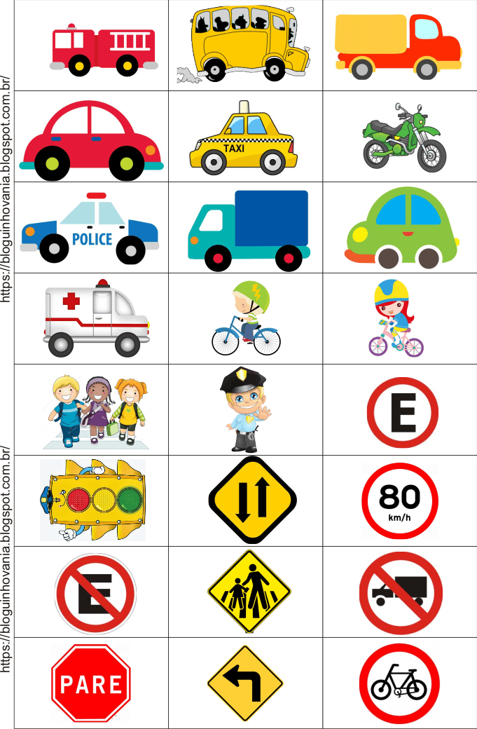 Jogos de transito, Educação para o transito, Dia nacional do trânsito